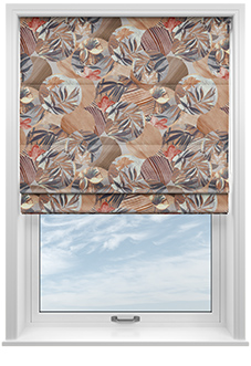 Osaka, Mandarin - Motorised Roman Blind